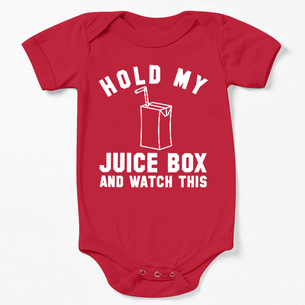 Hold My Jucie Box Bodysuit For Baby