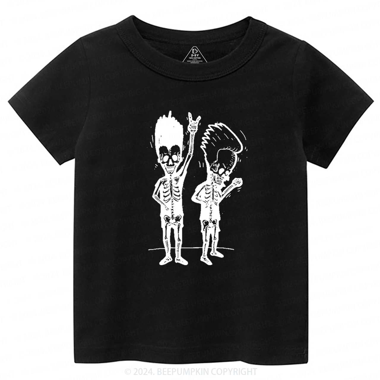 Halloween Funny Beavis And Butthead Toddler&Kids Tees 7