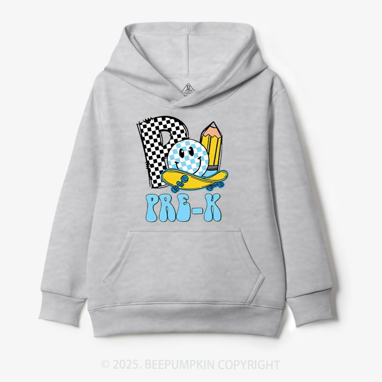 Personalized Pencil & Board Crew Kid's Hoodies Beepumpkin