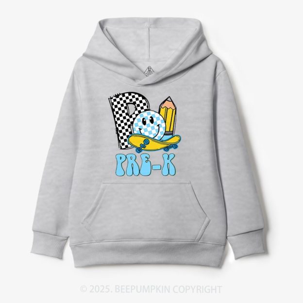 Personalized Pencil & Board Crew Kid's Hoodies Beepumpkin