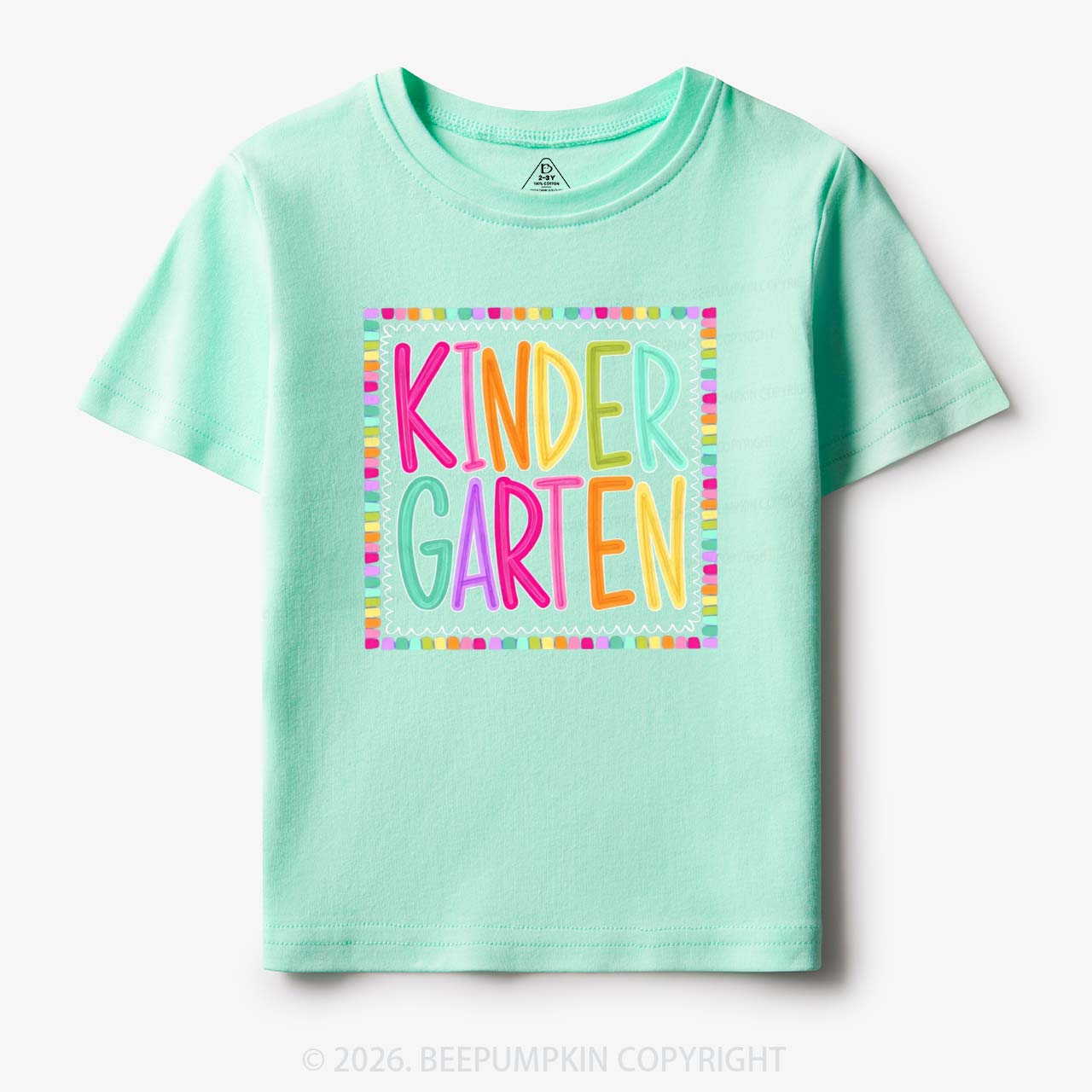 Color Pop Grade Level Back to School Toddler&Kid's Tees