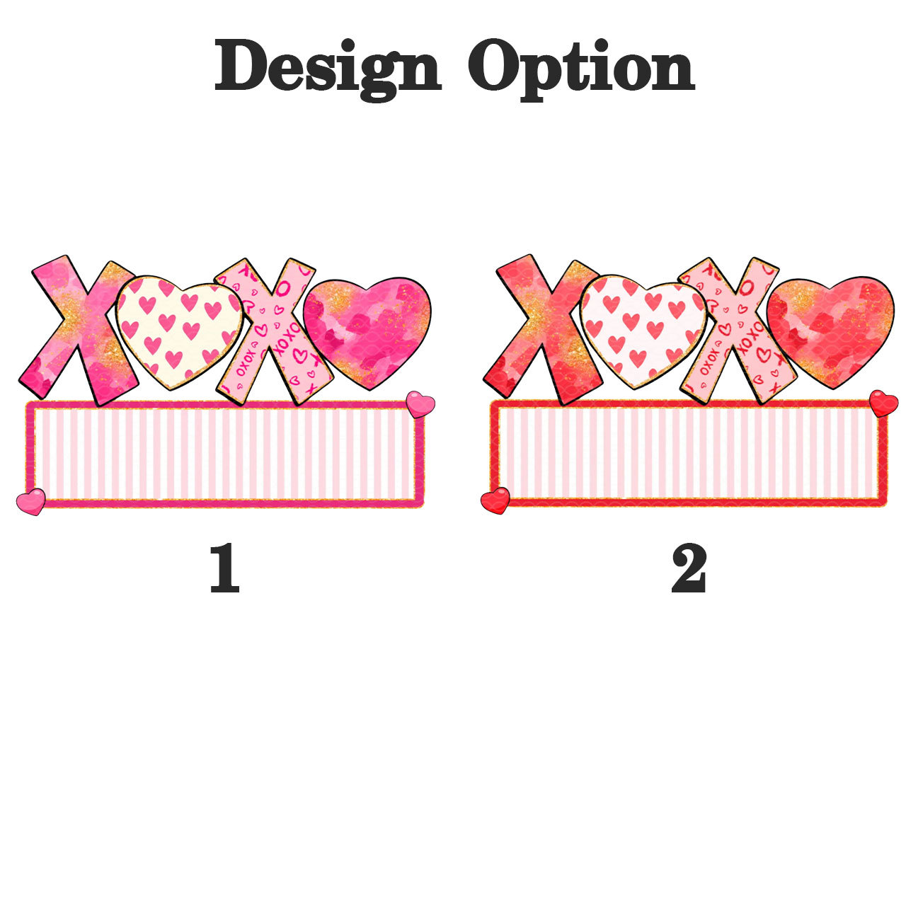 Personalized Xoxo Name Toddler&Kid's Tees Beepumpkin