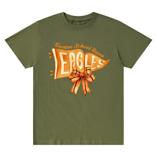 Personalized Mascot Watercolor Pennants Flag T-Shirts Beepumpkin