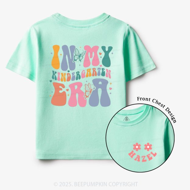Personalized Colorful Kinder Toddler&Kid's Tees Beepumpkin