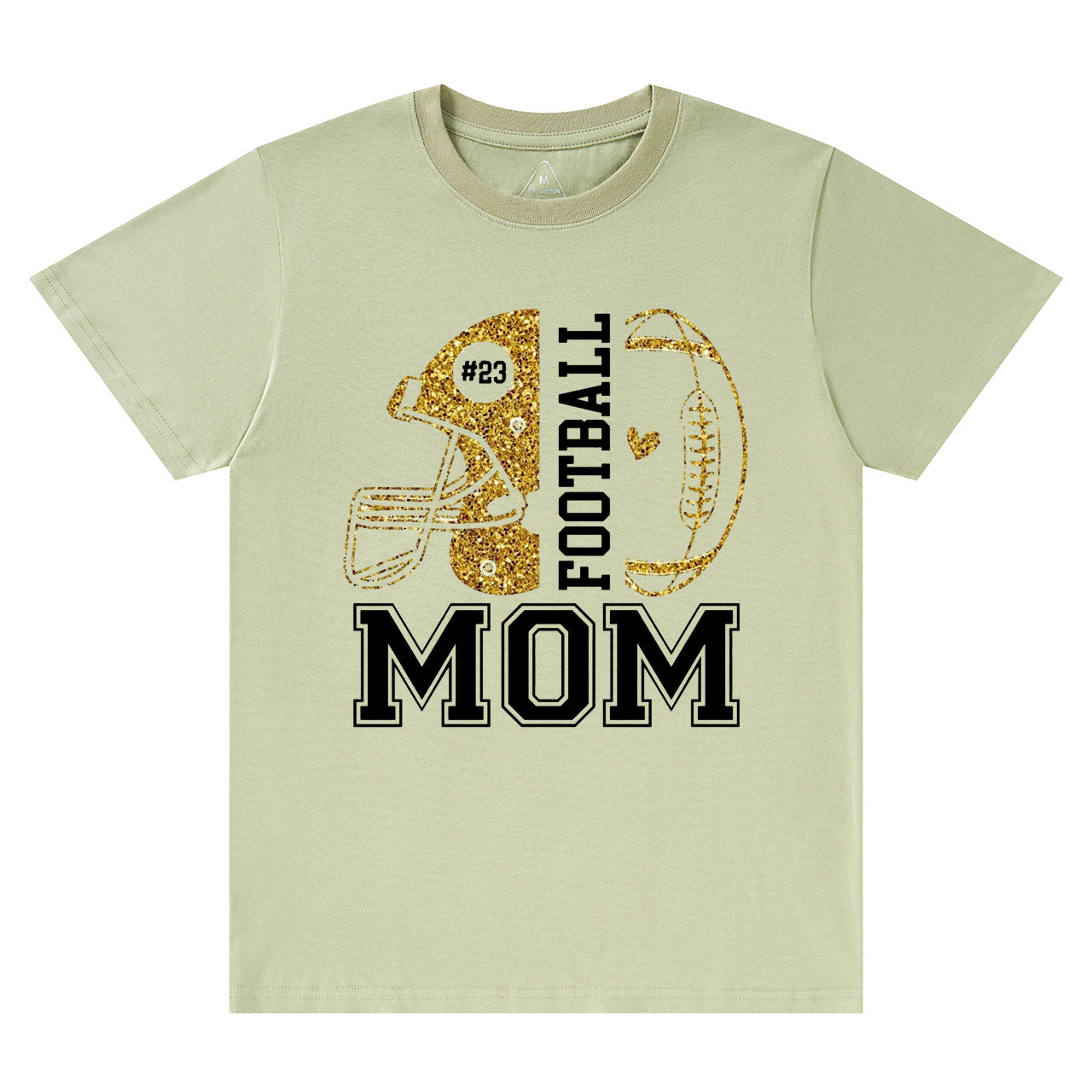 Personalized Football Mom T-Shirts Beepumpkin