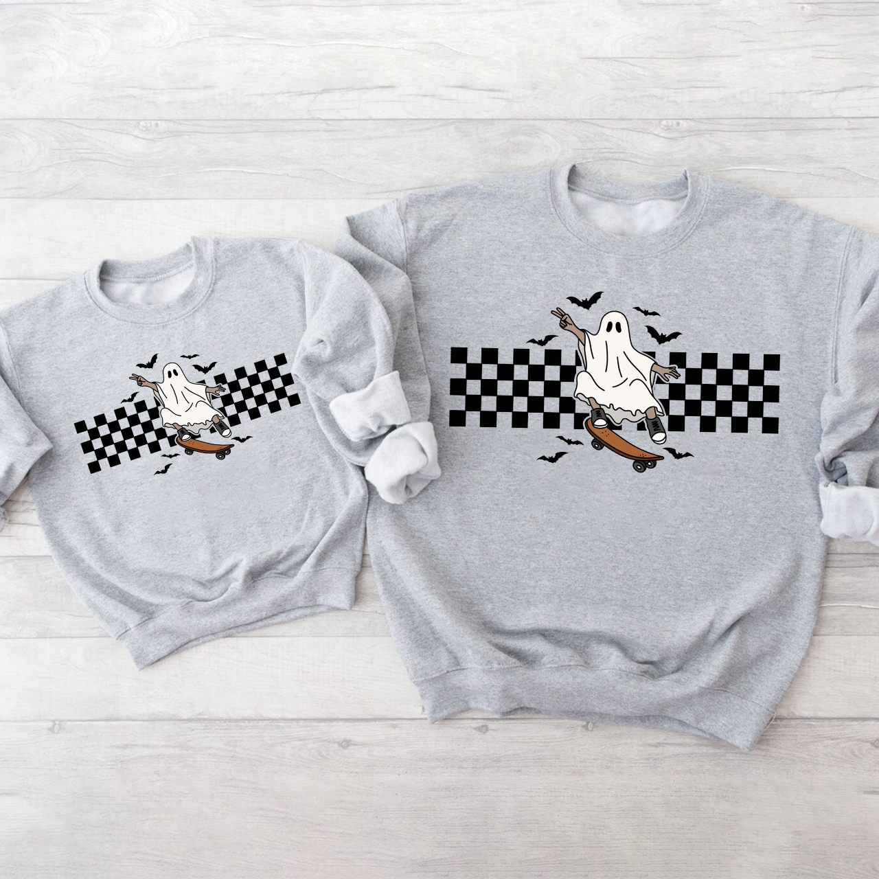 Cute Ghost Halloween Party Sweatshirts