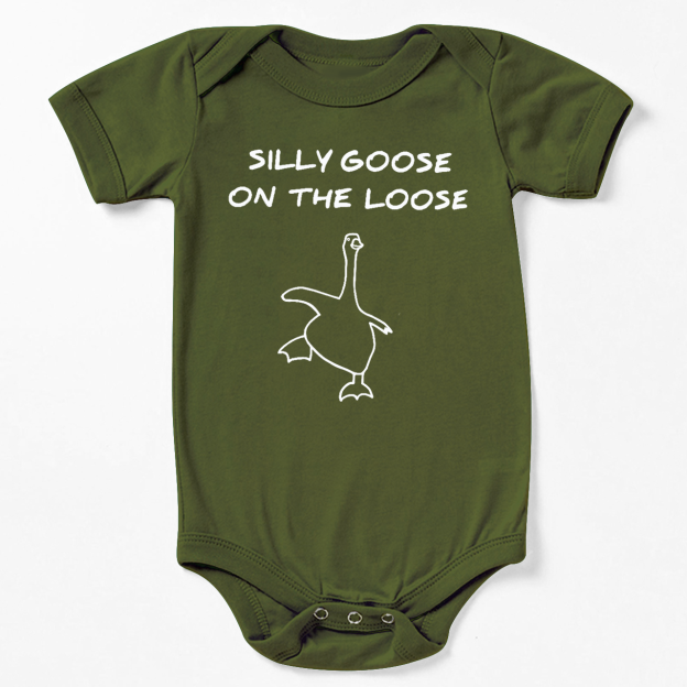 Silly Goose On The Loose Bodysuit For Baby
