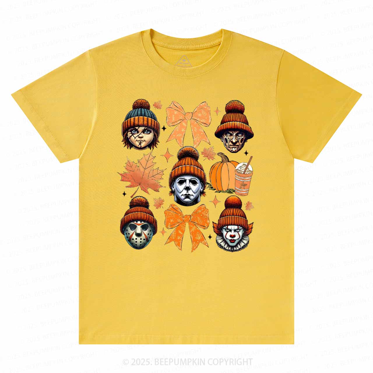 Fall Vibes Horror T-Shirts Beepumpkin 