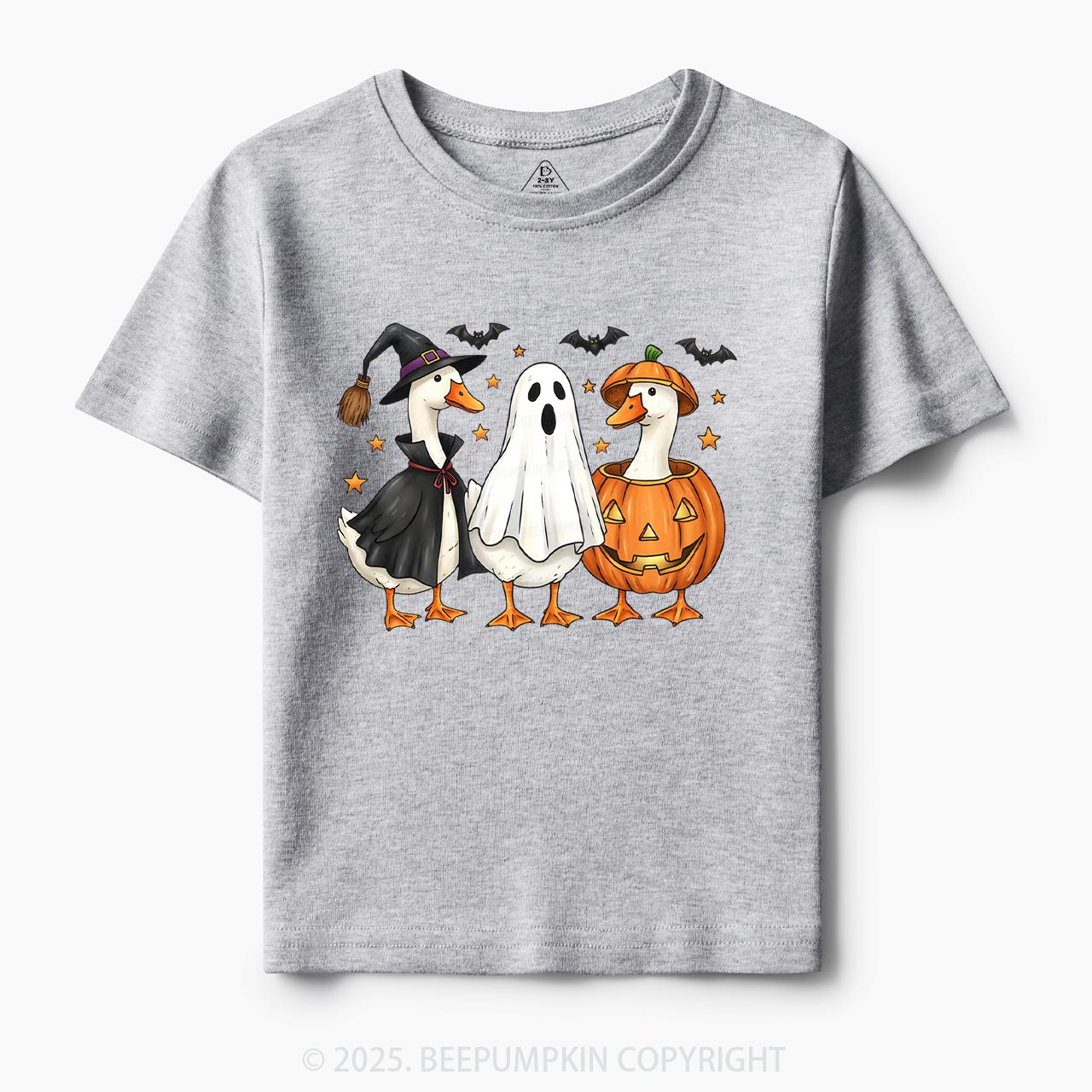 Goose Halloween Fall Toddler&Kid's Tees Beepumpkin