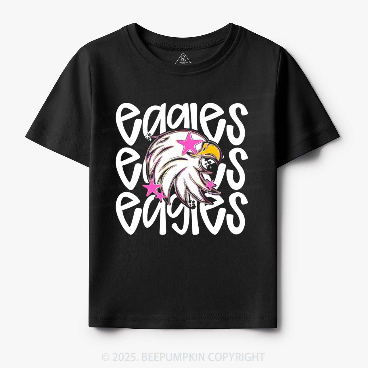 School Mascot Eagles Toddler&Kid's Tees Beepumpkin