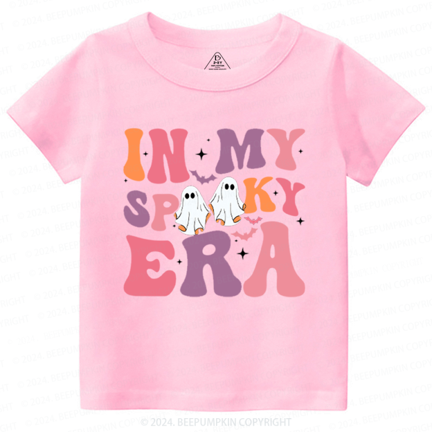 In My Spooky Groovy Era Halloween Toddler&Kids Tees 