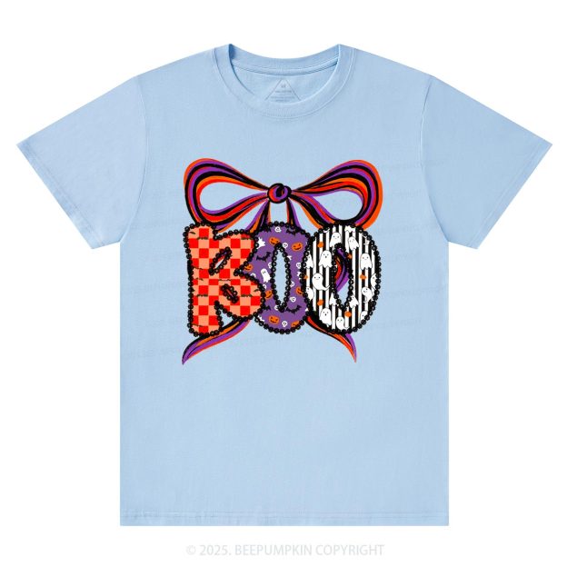 Boo Halloween Coquette T-Shirts Beepumpkin