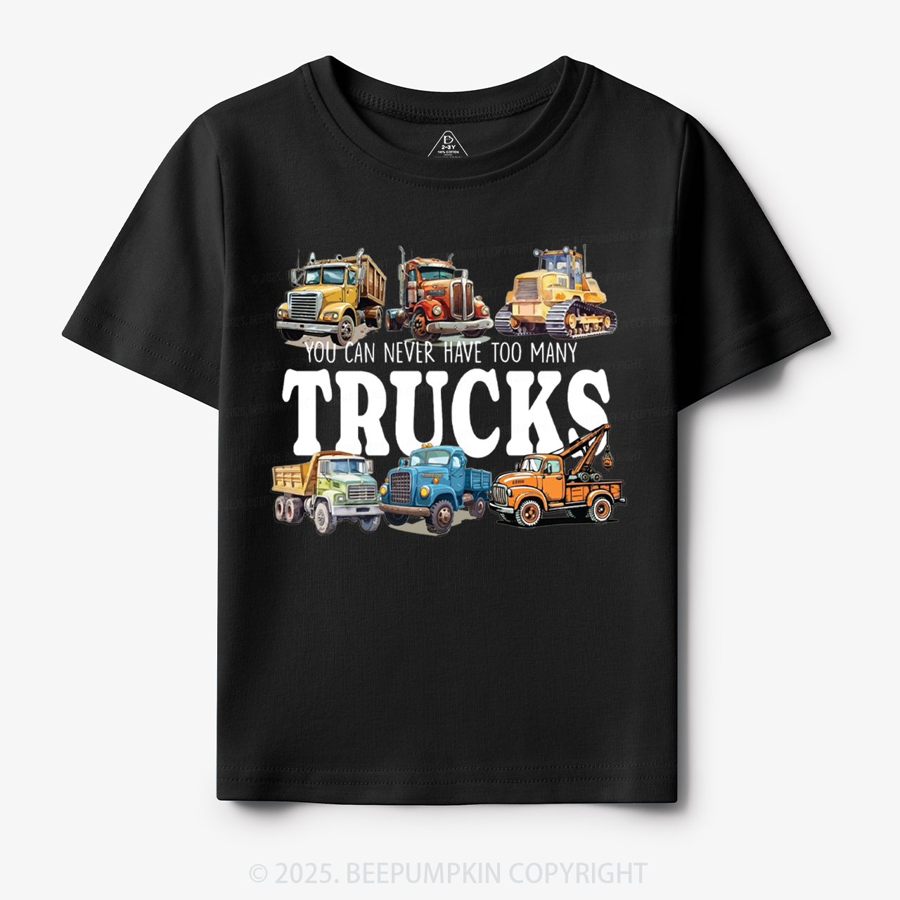 Trucks Toddler&Kid's Tees Beepumpkin 7