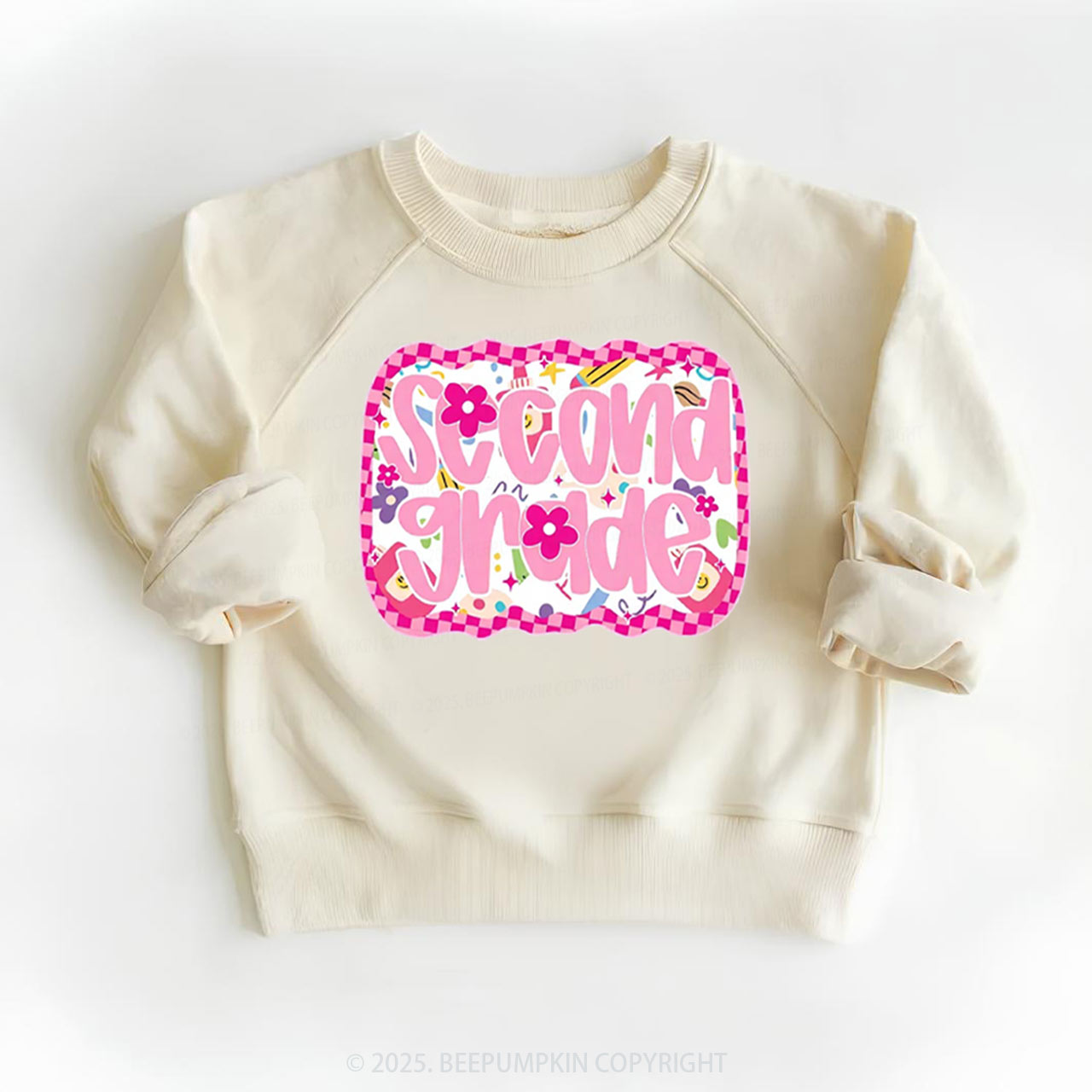 Personalized Pink School Magic Kid's Sweatshirt
