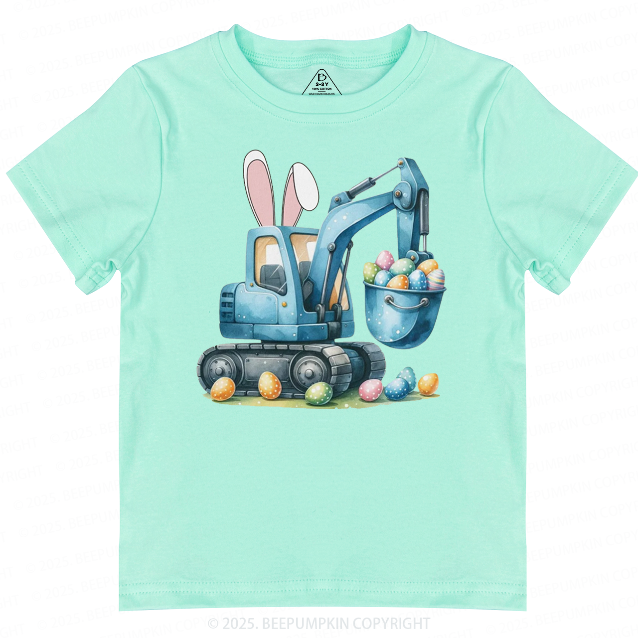 Eggs-Cavator Toddler&Kid's Tees Beepumpkin