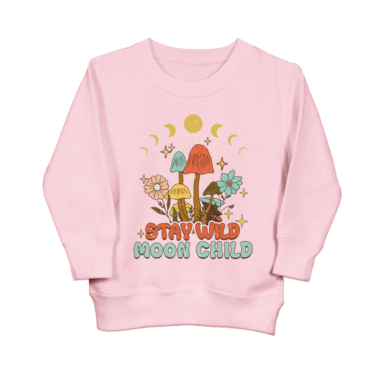 Stay Wild Moon Child Kids Sweatshirt