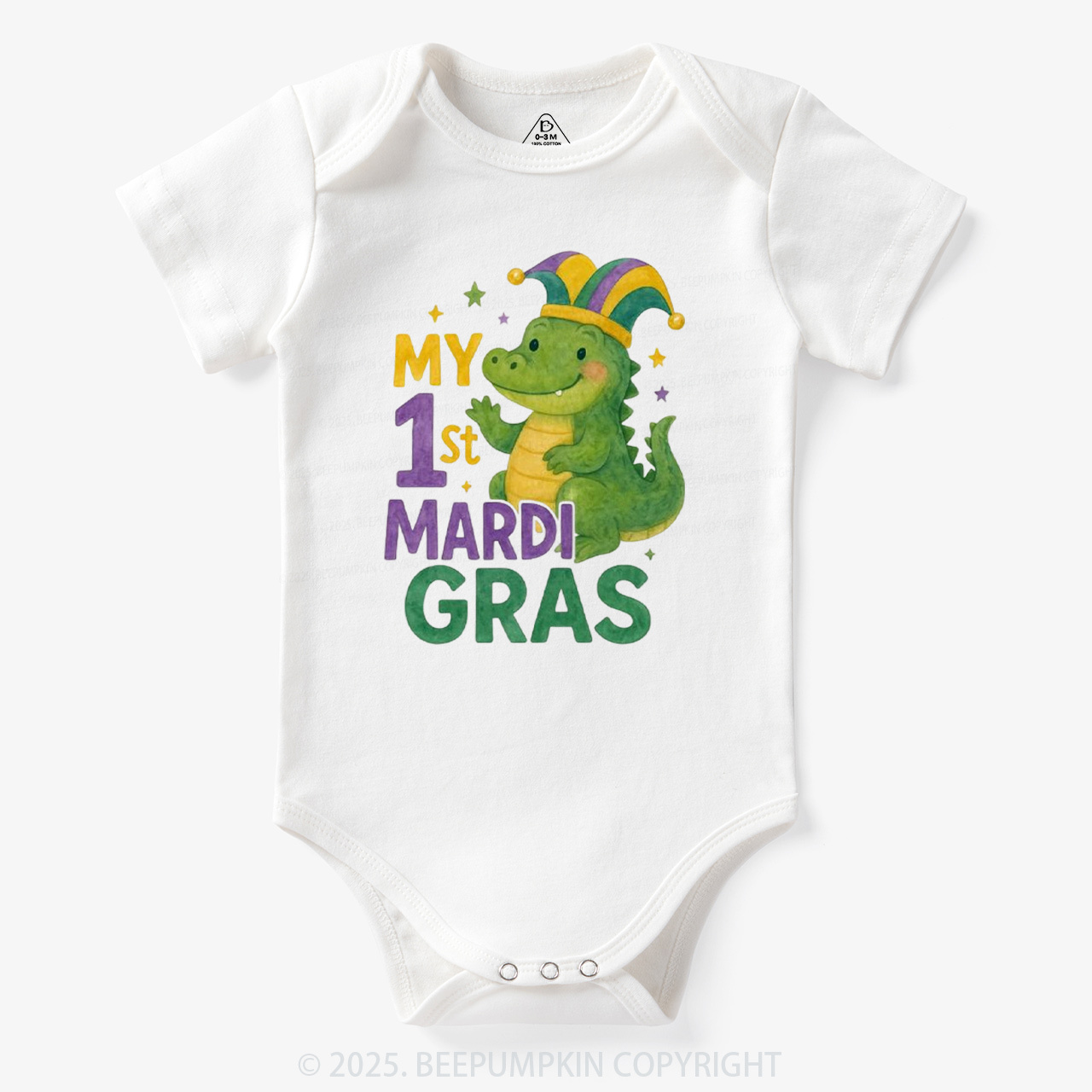 My First Mardi Gras Bodysuit Beepumpkin