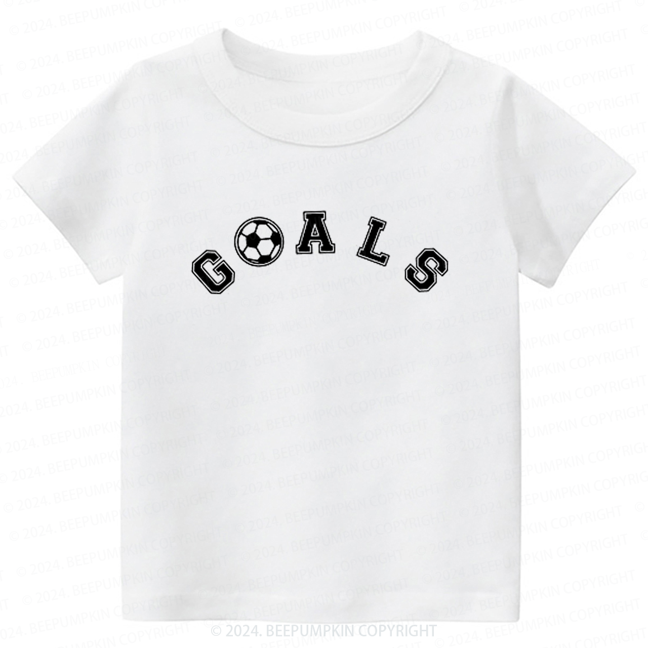 GOALS Basketball Toddler&Kids Tees 