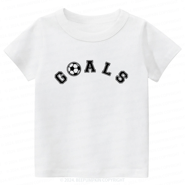 GOALS Basketball Toddler&Kids Tees 