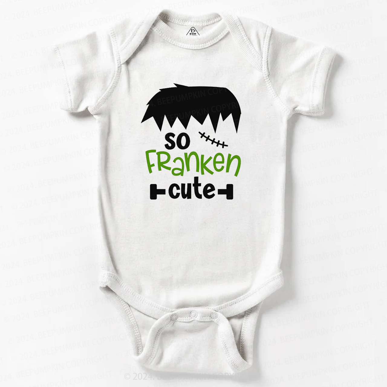  Halloween So Franken Cute Baby Bodysuits 