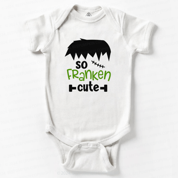  Halloween So Franken Cute Baby Bodysuits 