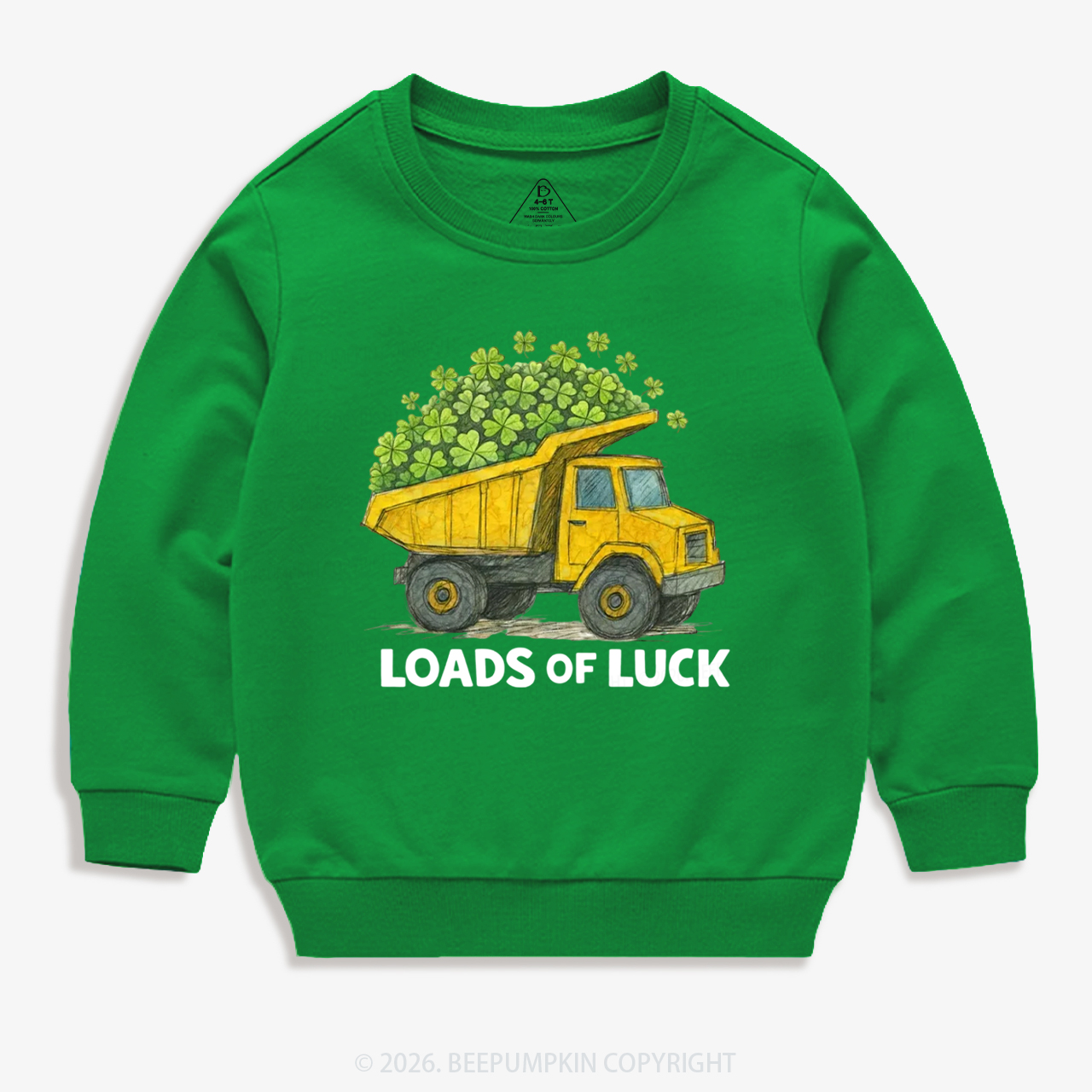 Loads Of Luck St. Patrick's Day Kid's Sweatshirt