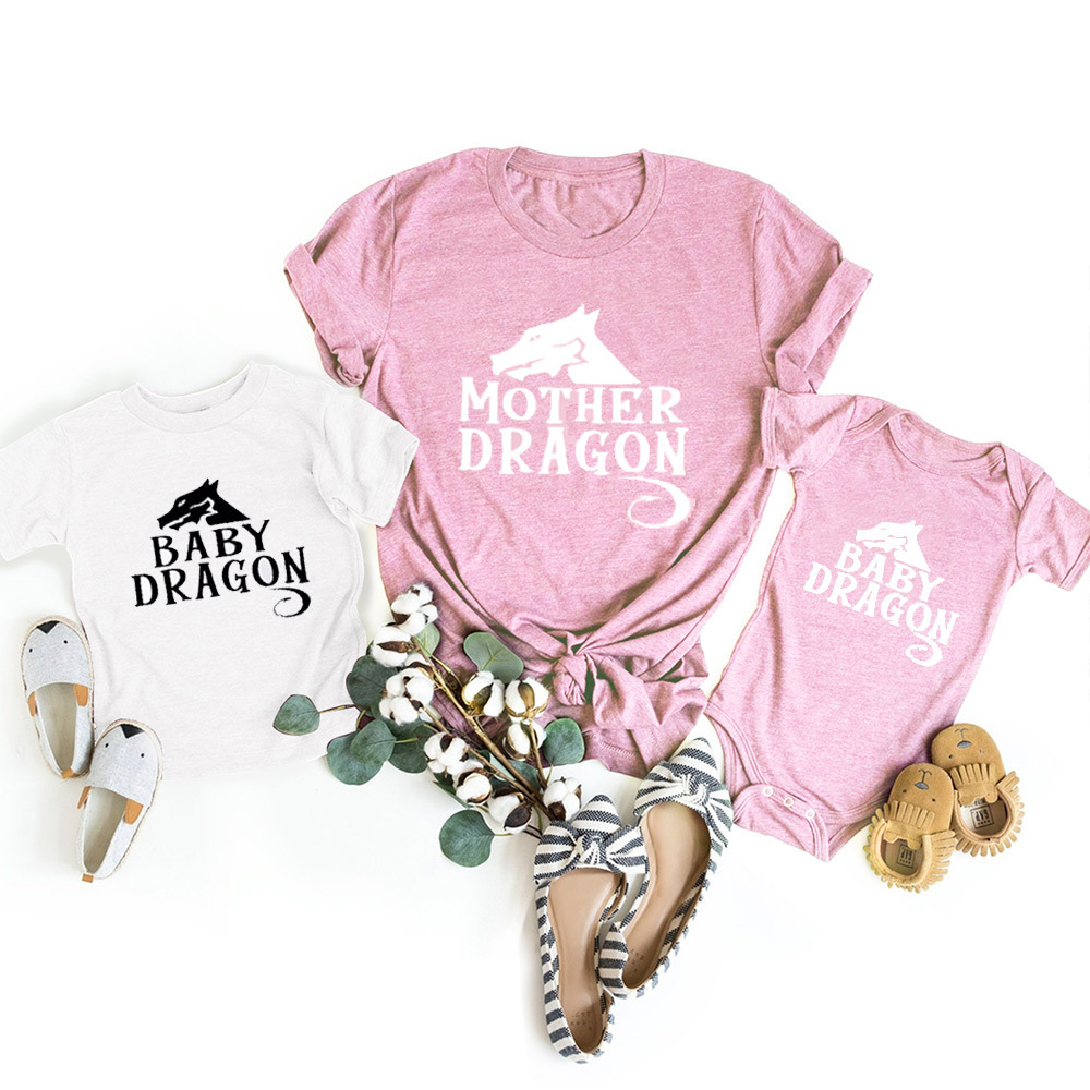 Dragon Family Mom&Me Shirt