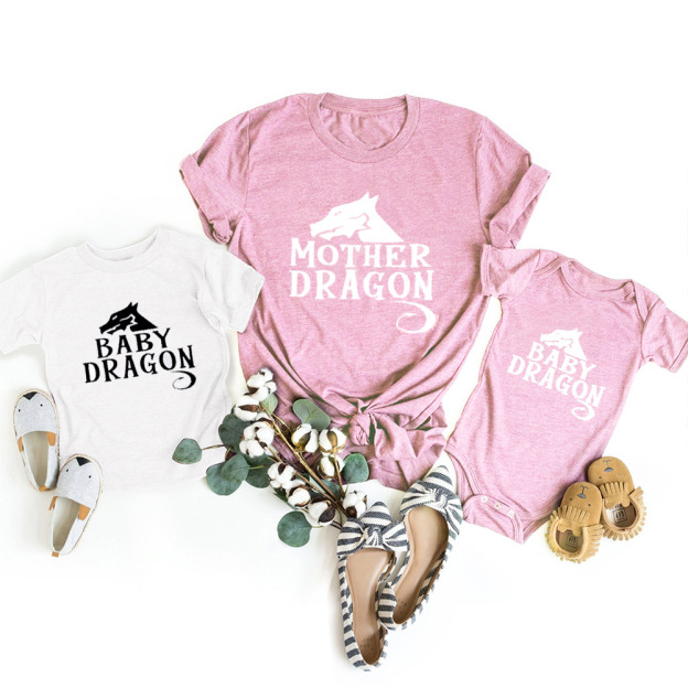 Dragon Family Mom&Me Shirt