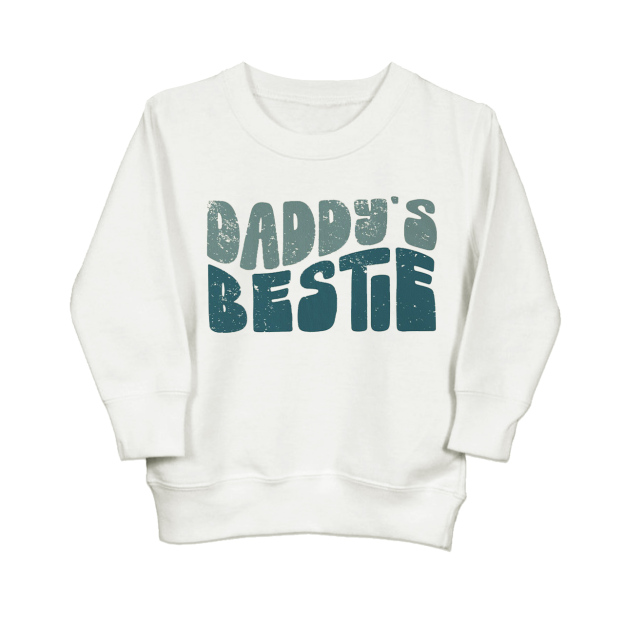 Daddy's Bestie Kids Sweatshirt