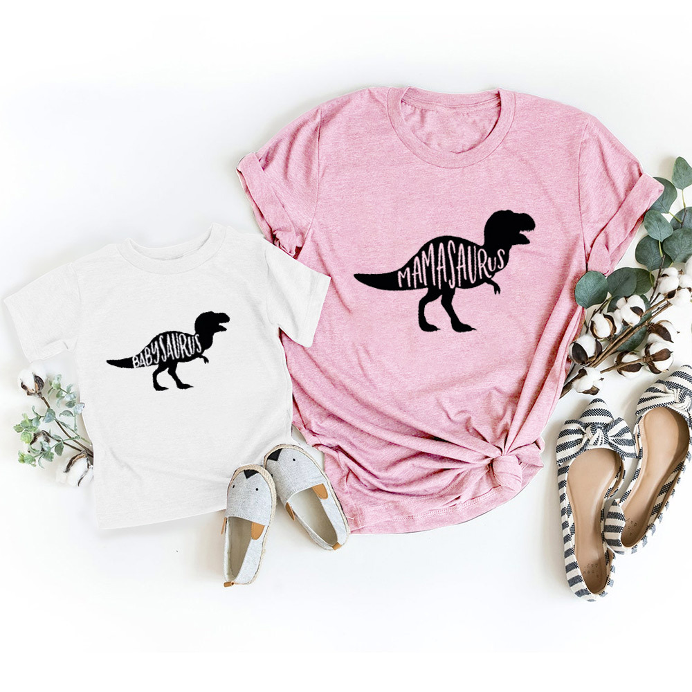 Mamasaurus Babysaurus Mom&Me Shirt
