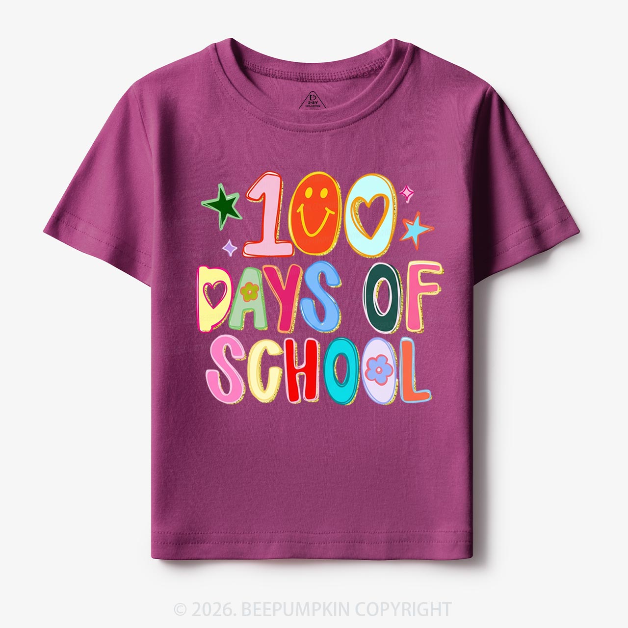 Color Pop 100 Days Brighter Toddler&Kid's Tees