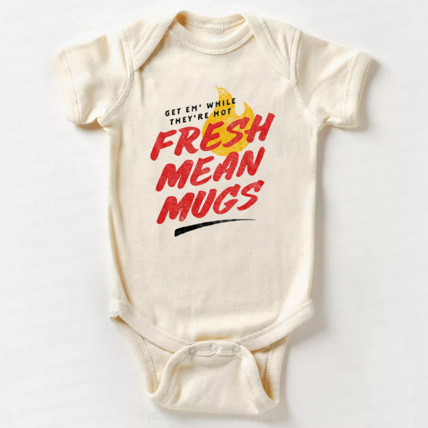 Fresh Mean Mugs Baby Bodysuit 7