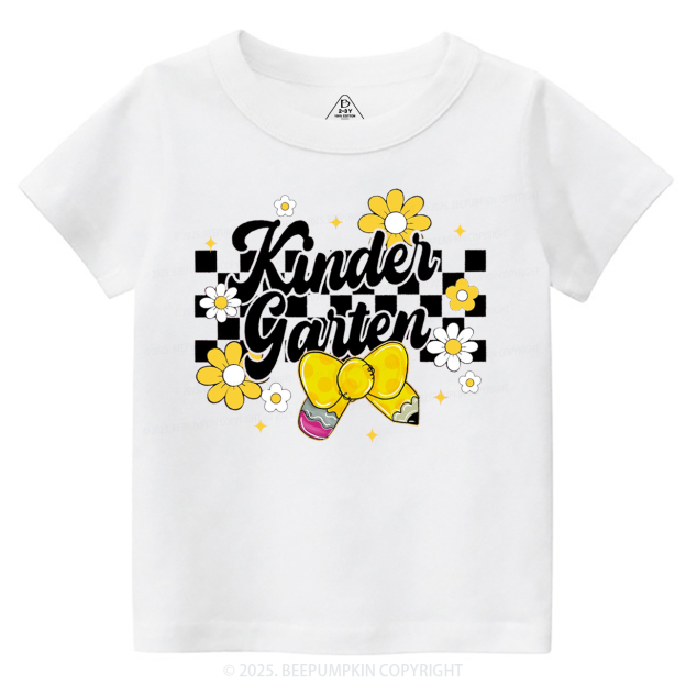 Personalized Golden Glow Of Grade Toddler&Kid's Tees Beepumpkin