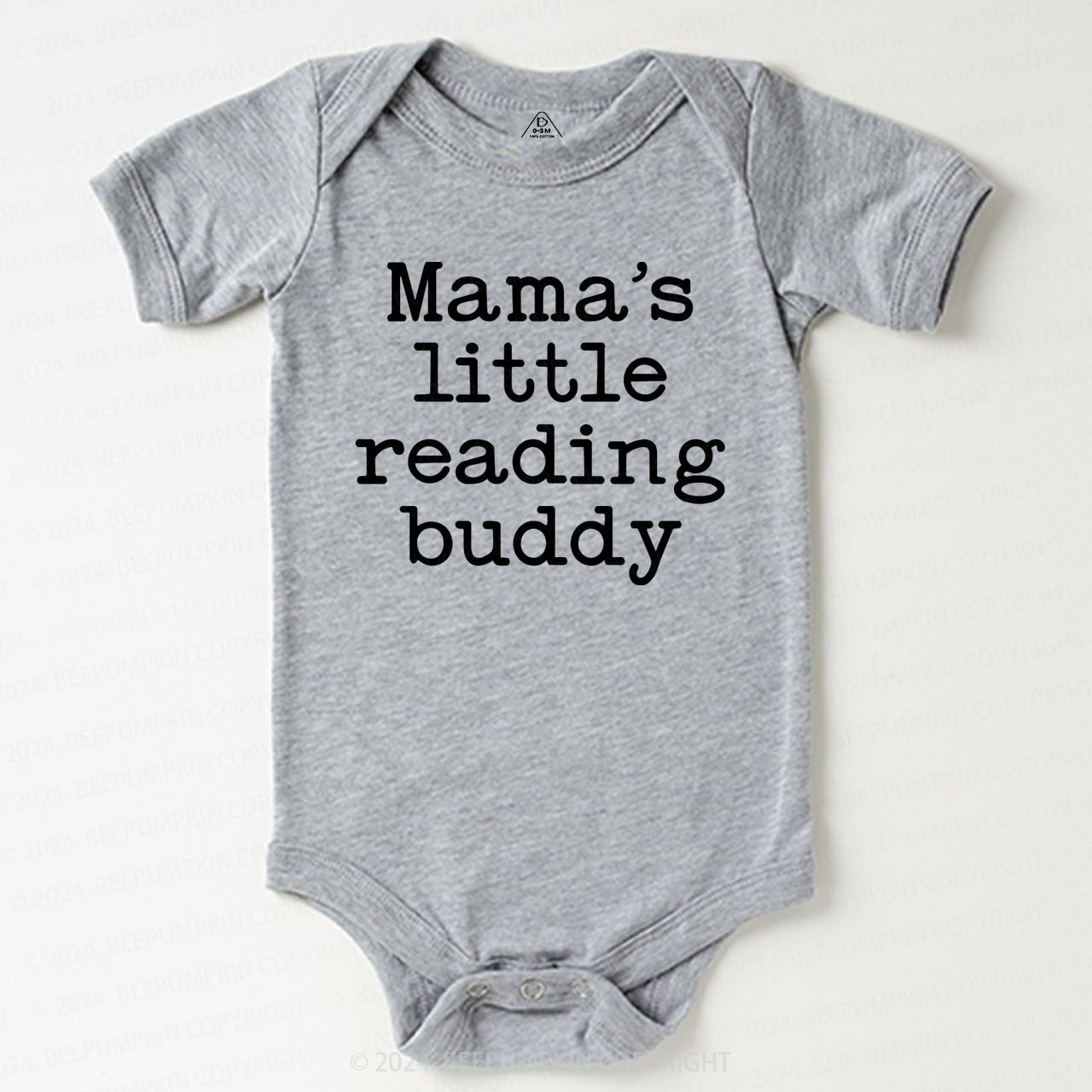 Mama’s Little Reading Buddy Bodysuit For Baby Beepumpkin