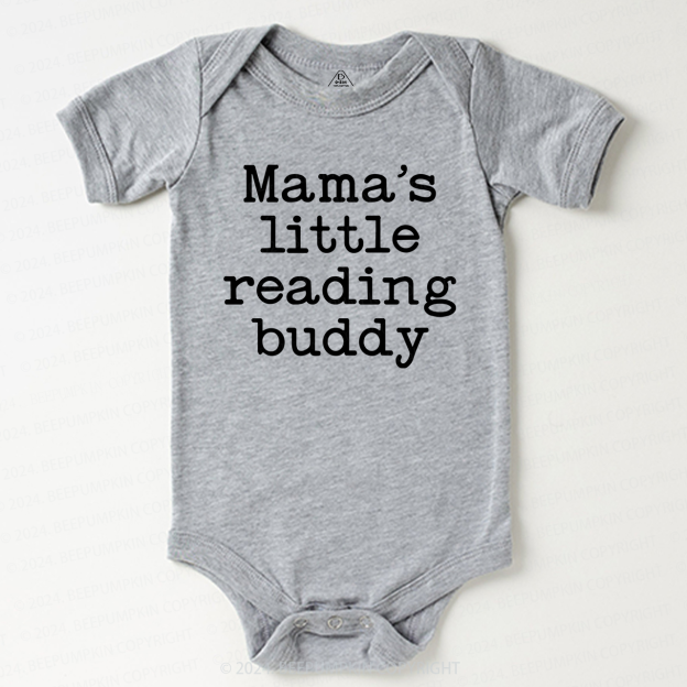 Mama’s Little Reading Buddy Bodysuit For Baby Beepumpkin