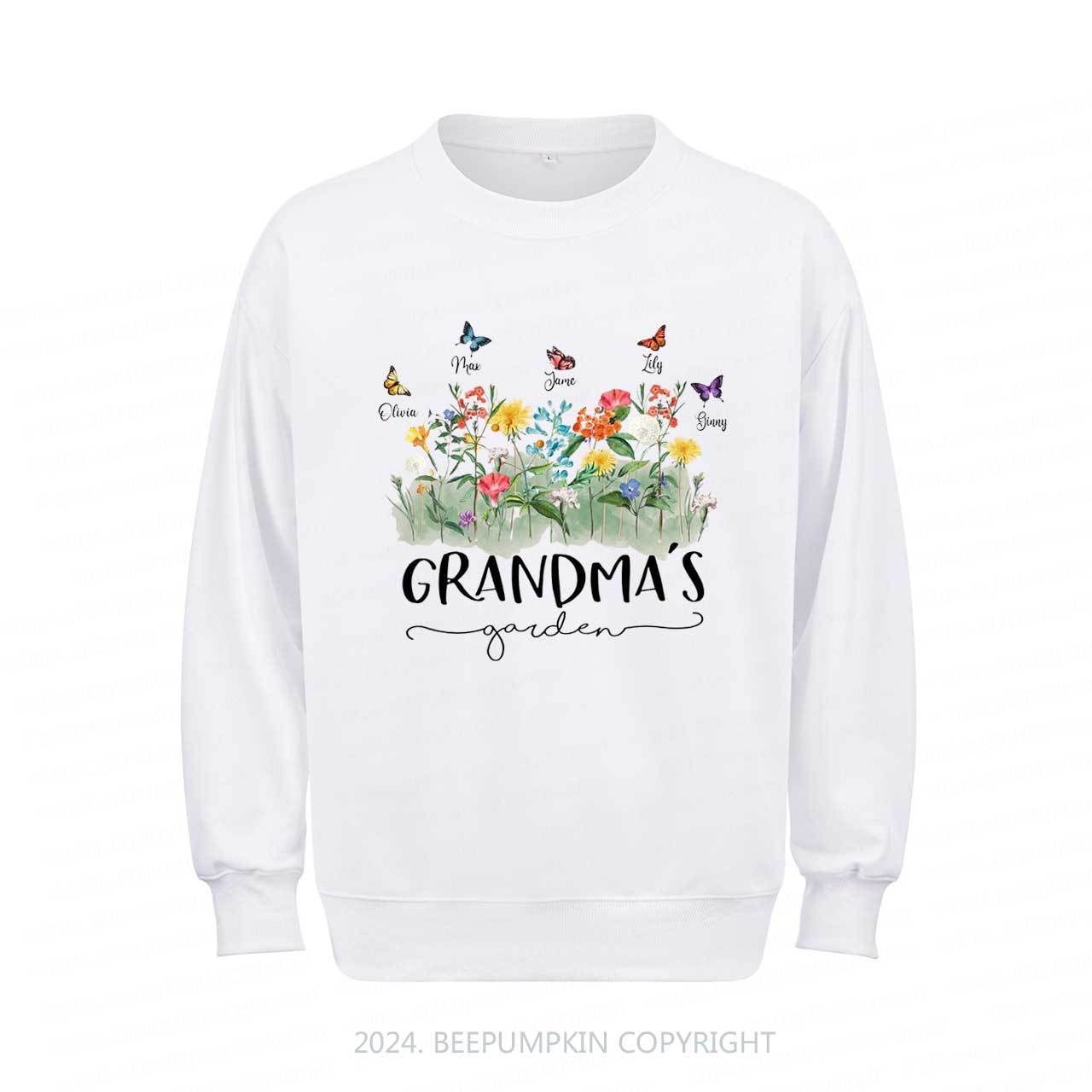 Personalized Birth Flowers Shirt With Kids Names Sweatshirt