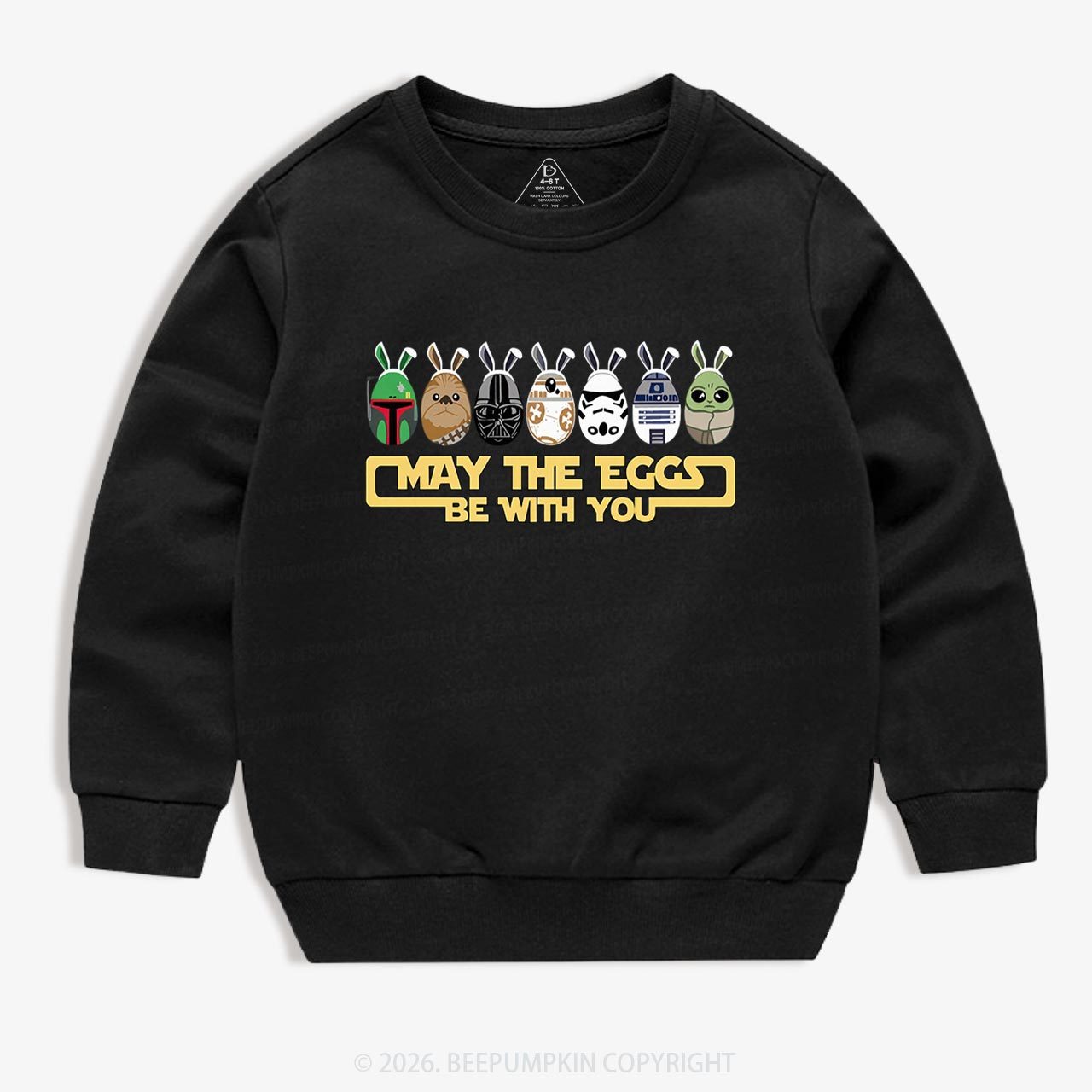 May The Eggs Be With You Toddler&Kid's Sweatshirt