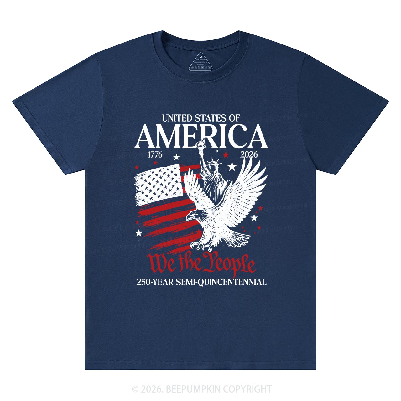 America 250 Patriotic Eagle Independence Day T-Shirts