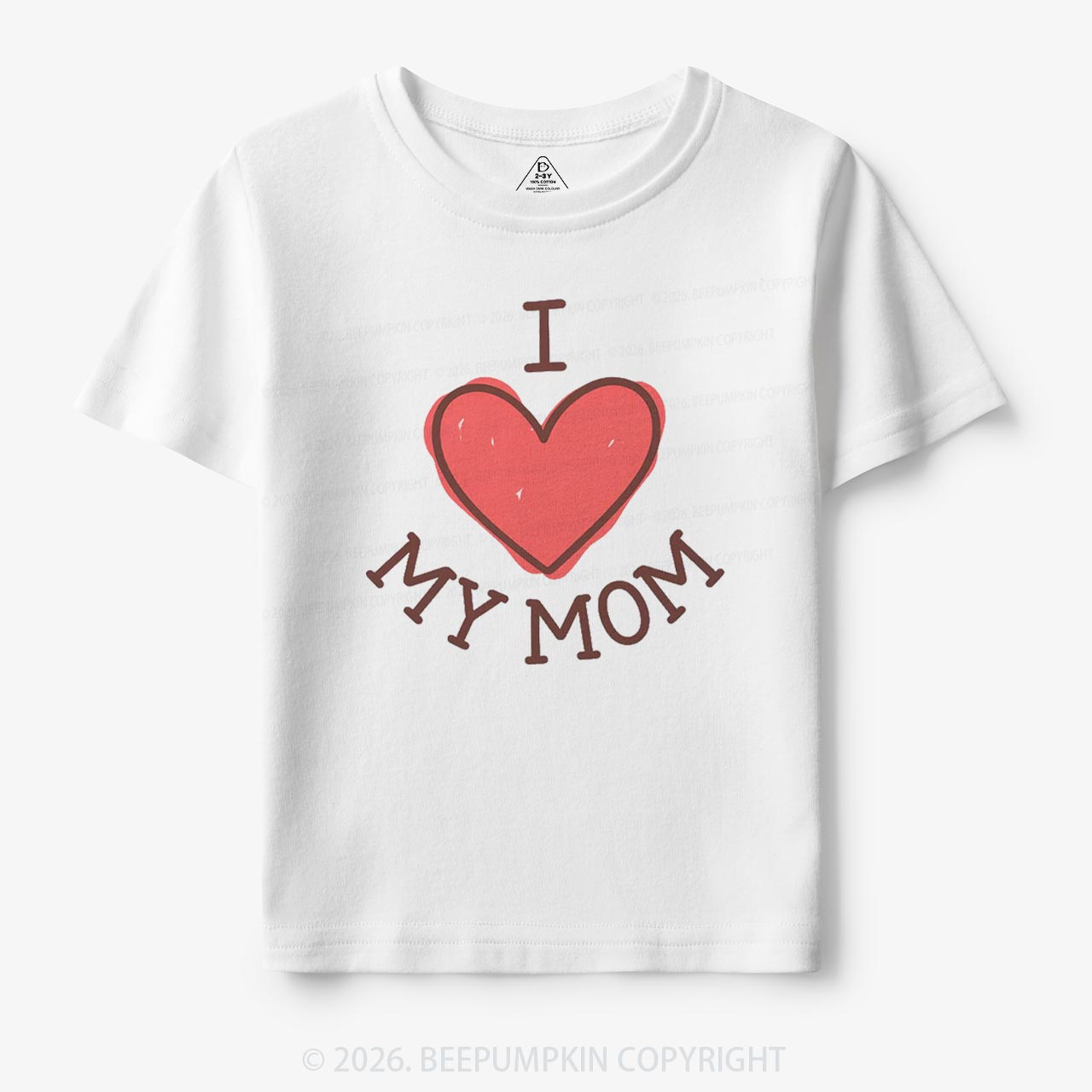 I Love My Mom Lovely Toddler&Kid's Tees