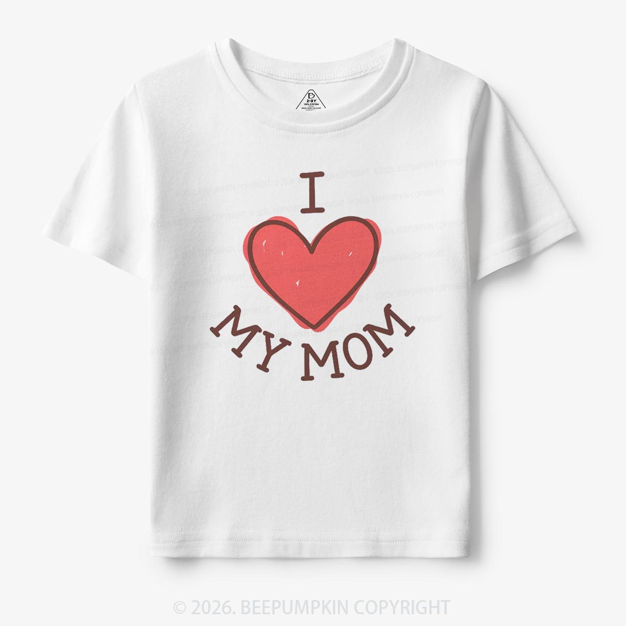 I Love My Mom Lovely Toddler&Kid's Tees