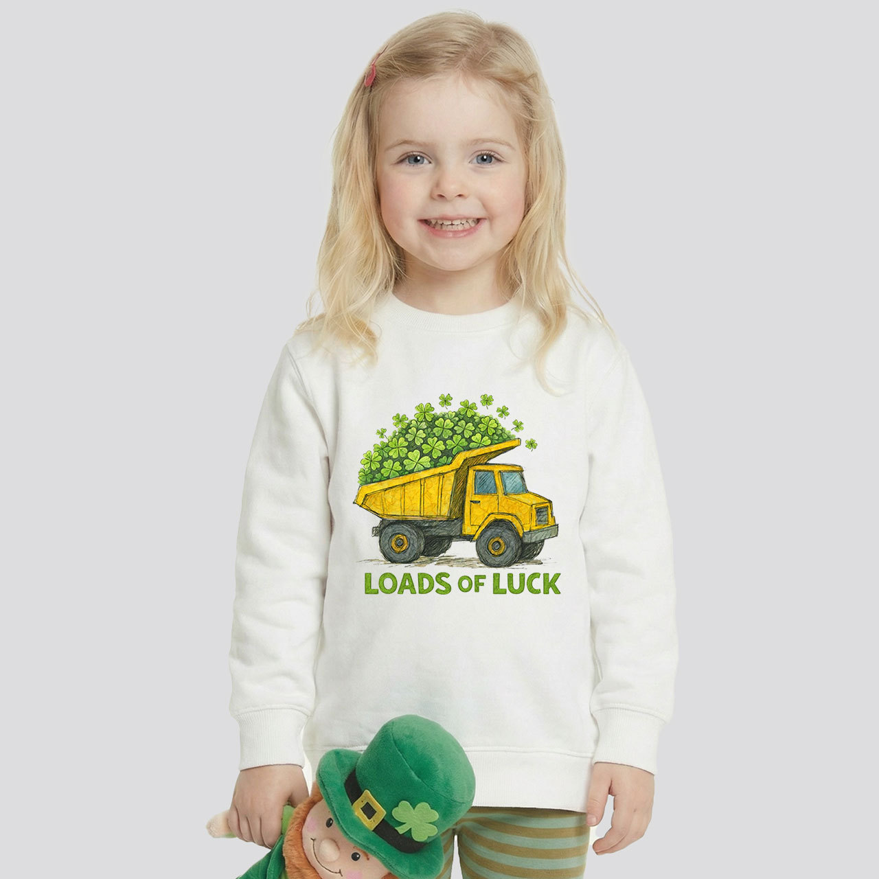 Loads Of Luck St. Patrick's Day Kid's Sweatshirt