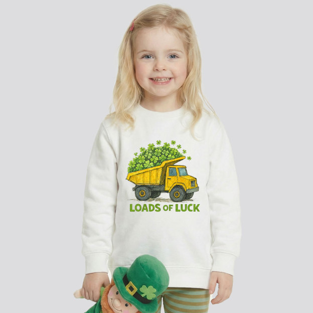 Loads Of Luck St. Patrick's Day Kid's Sweatshirt