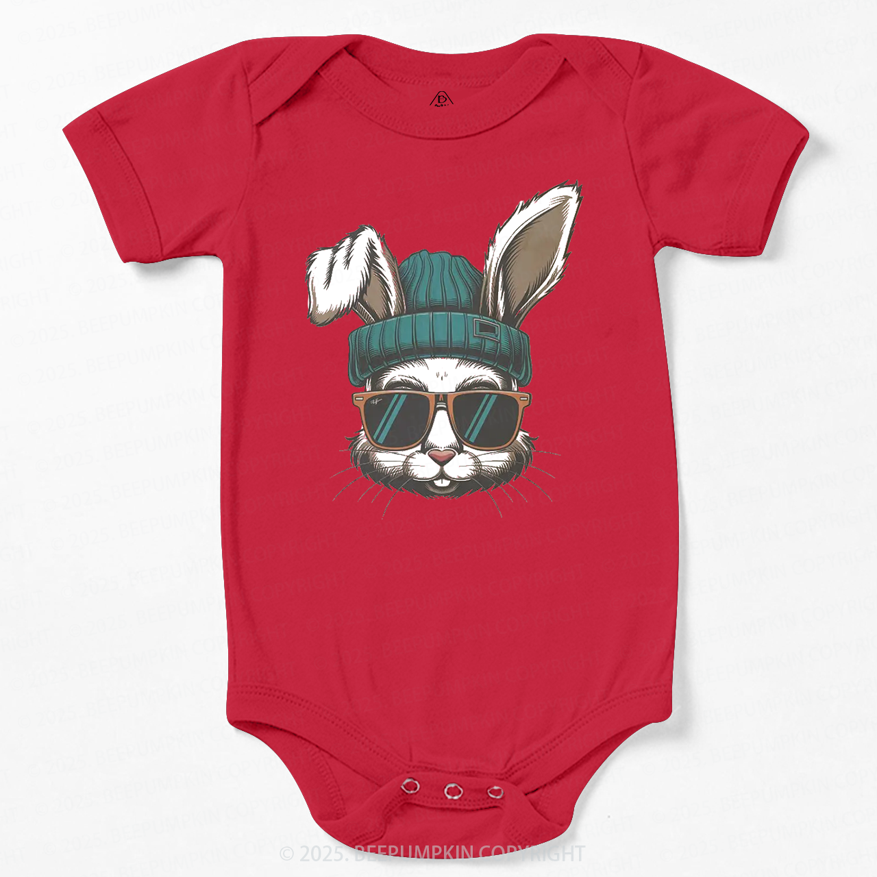 Hipster Bunny Bodysuit Beepumpkin