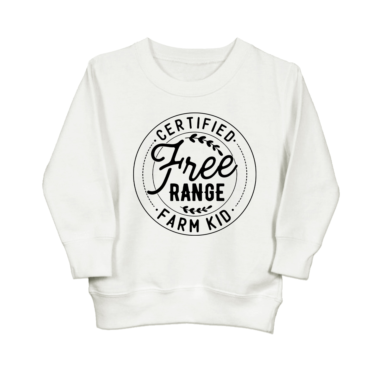 Free Range Farm Kids Sweatshirt
