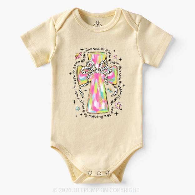 Pastel Easter Christian Baby Bodysuit