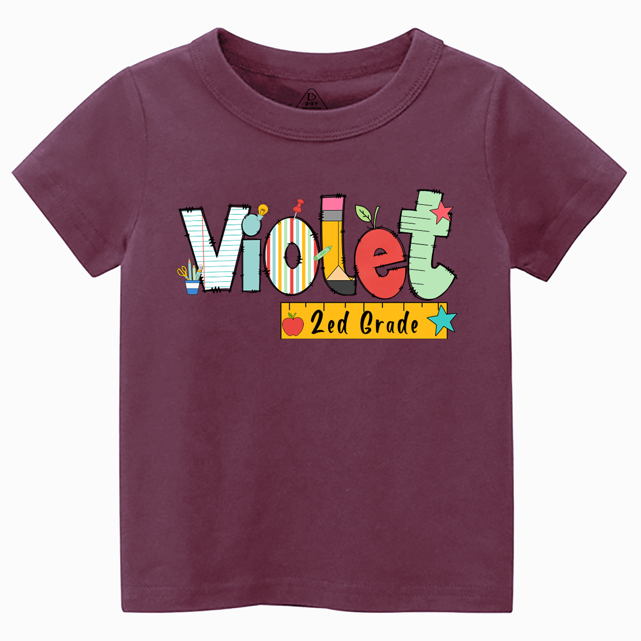 Personalized Alphabet Toddler&Kid's Tees Beepumpkin