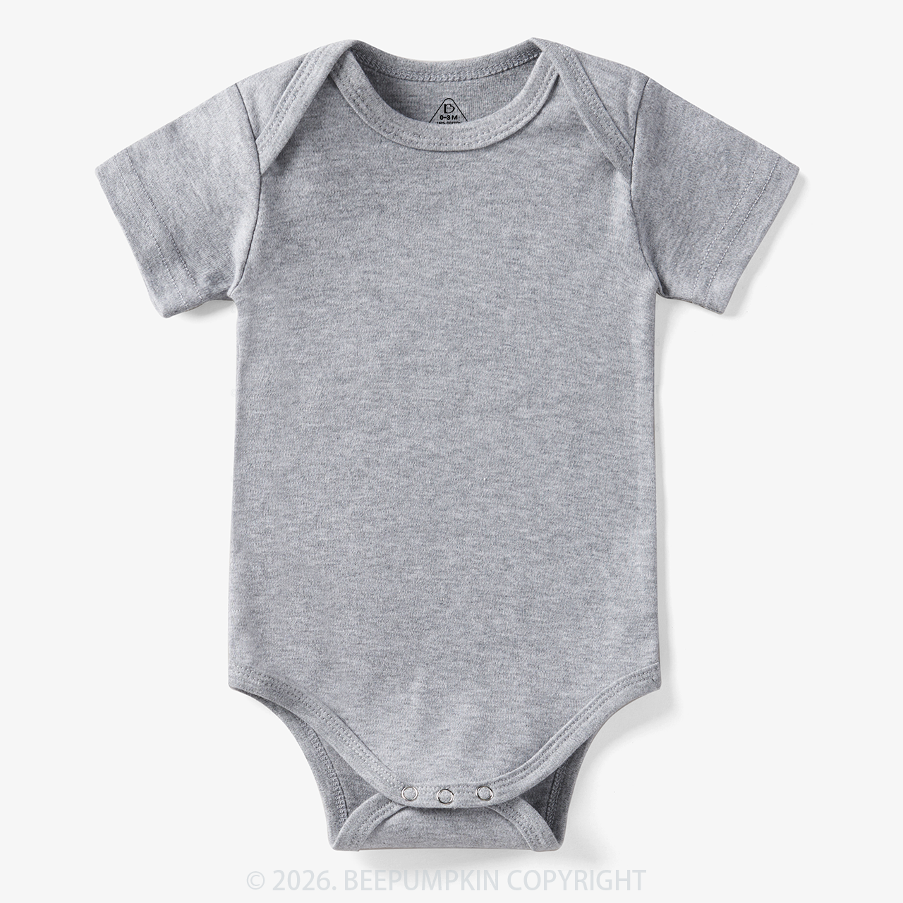 Solid Natural Baby Bodysuit