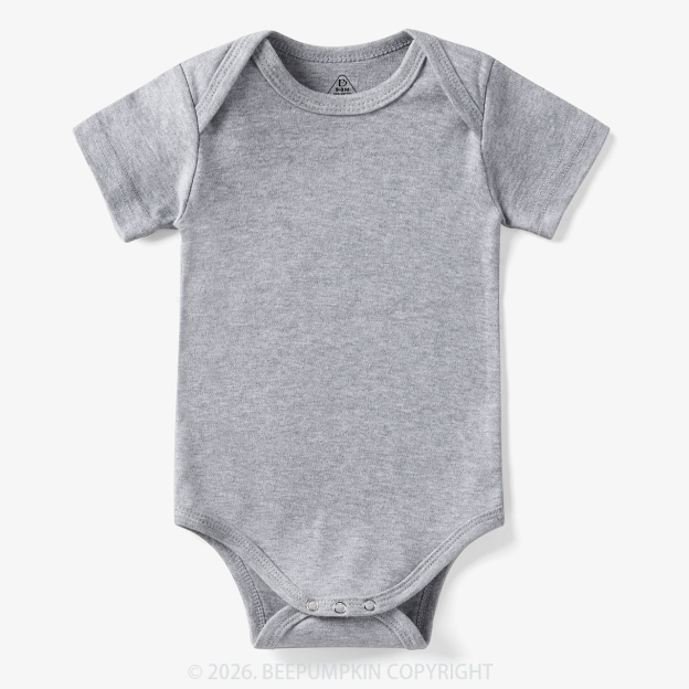 Solid Natural Baby Bodysuit
