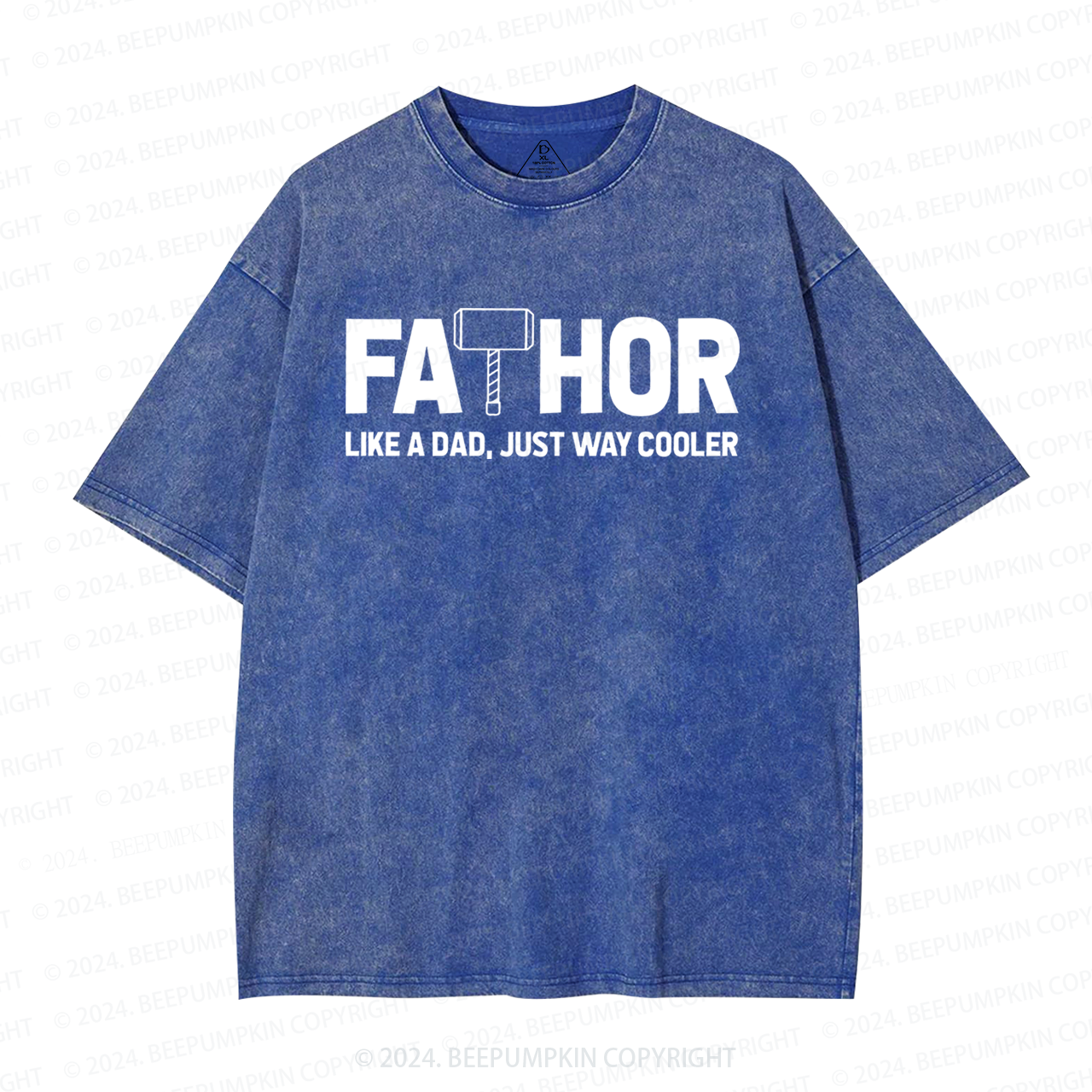 Fathor Like A Dad Washed T-Shirts 