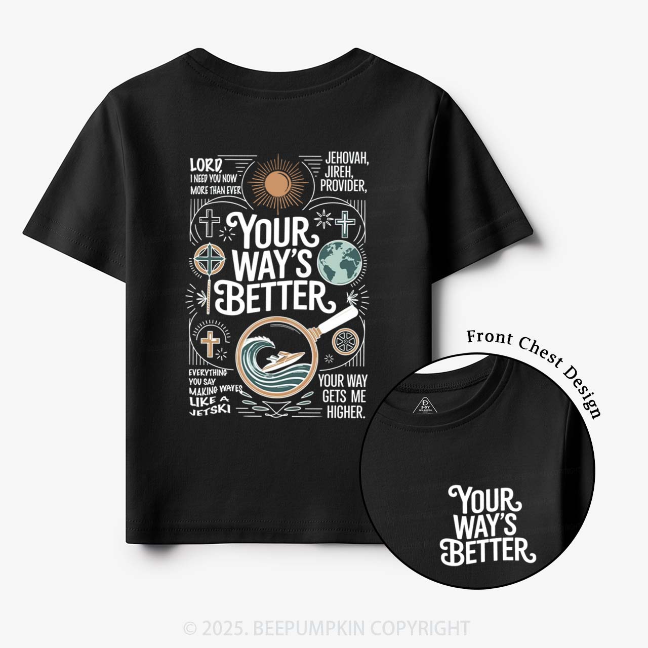 Your Way's Better Toddler&Kid's Tees Beepumpkin